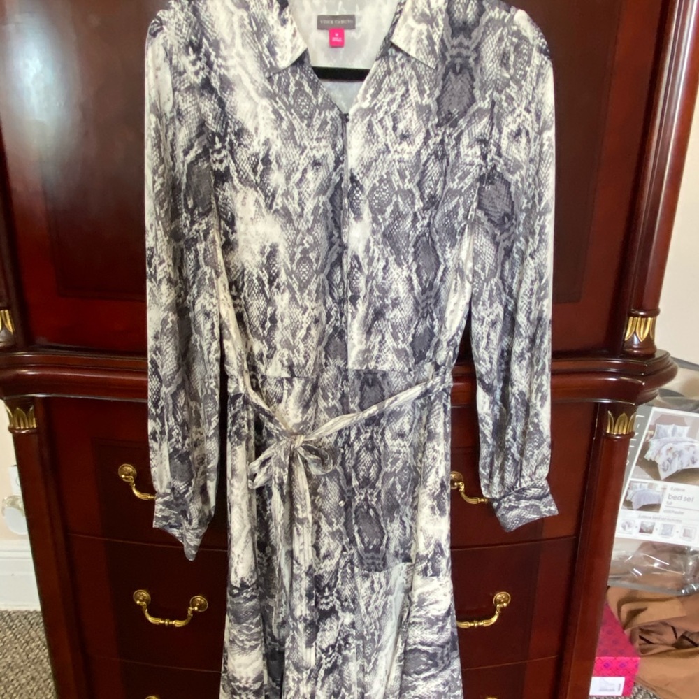 Women’s snake print dress